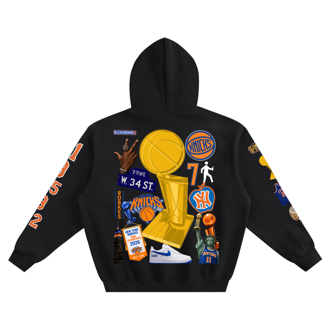 KNICKS COLLAGE HOODIE